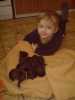 Prodám levně štěnátka BAVORSKÉHO BARVÁŘE - datum narození 22.1. 20011- Milá, přítulná rasa  vhodná k dětem, lovecky vedení rodiče. Levně