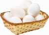 Prodám vejce z bílou skořápkou. Váha vajec 57gr.